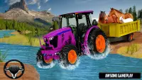 Tractor Trolley Animal Farming Simulator 3D Screen Shot 3