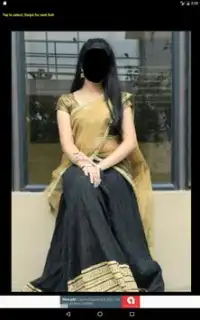 Half Saree Face Changer Screen Shot 10