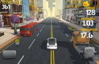 เกมแข่งรถบนถนนการจราจรบนทางหลวง 3 มิติสำหรับนักแ Screen Shot 6