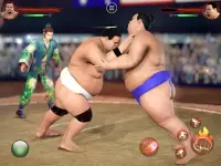 Sumo Wrestling 2019: Live Sumotori Fighting Game Screen Shot 4