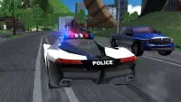 Экстрим-вождение авто полиции Screen Shot 6