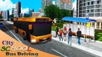 City School Bus Driving Screen Shot 0
