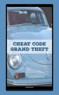 Cheat Code For Grand Theft Screen Shot 0