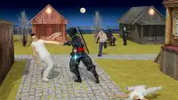 Ninja Assassin Fighting Shadow Survival Challenge Screen Shot 3