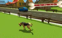 Runaway Street Dog Simulator 3D - Jogo de Vida de Screen Shot 1