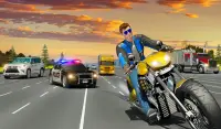 Tricky Moto Racing Traffic Highway Driving Screen Shot 7