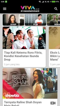 VIVA - Berita Terbaru - Streaming tvOne & ANTV Screen Shot 1