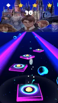 Harry Wizard Potter Tiles Hop Beat Screen Shot 0