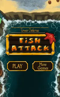 Tower defense : Fish attack Screen Shot 9