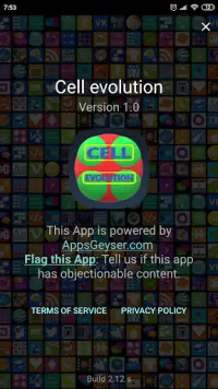 Cell evolution Screen Shot 2