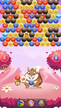 Bubble Shooting Hero Squirrel Screen Shot 4