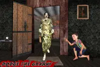 Army Granny Horror House Escape Juego Screen Shot 8