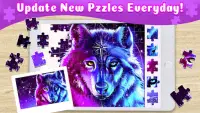 Fun Jigsaw Puzzles, HD Magic Jigsaw Puzzles Games Screen Shot 2