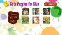 Cat Puzzles for Kids Screen Shot 1