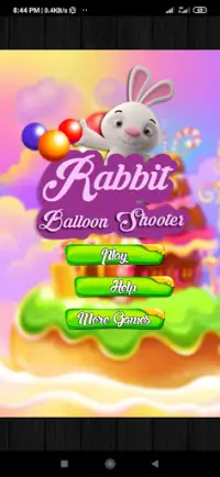 Rabbit Baloon Shooter Screen Shot 1