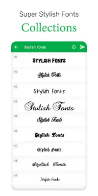 Stylish Fonts Keyboard Screen Shot 3