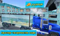 trasportatore animali marini simulatore camion Screen Shot 3