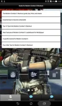 Guide+Modern Combat 5 Blackout Screen Shot 0