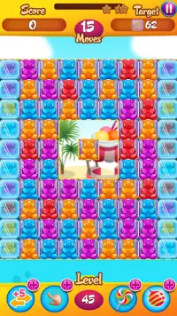 🐻🐻🐻 Gummy bear frenzy - match 3 🐻🐻🐻 Screen Shot 8