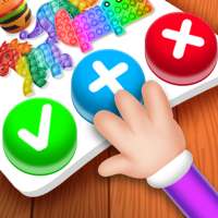 Fidget Toys 3D: Pop it Antistress jogo de troca