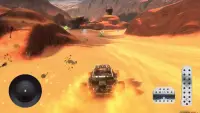 4x4のジープの運転ゲーム：砂漠サファリ Screen Shot 3