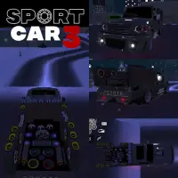 Sport car 3 : Taxi & Police -  Screen Shot 4