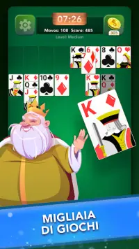 FreeCell Solitaire Italiano Screen Shot 4