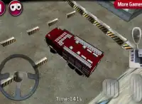 Fire Truck Parkir 3D Screen Shot 10