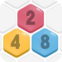 HexPop: Numéro à 2048, Jeux Fusion Puzzle Gratuits