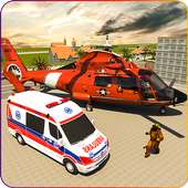 US Helicopter Rescue - Drive ambulance to hospital