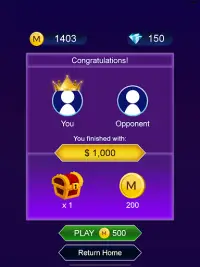 Millionaire Quiz 2020 - Trivia Game Screen Shot 8