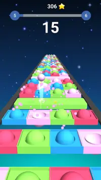 Pop It 3D Jump Ball Game Relaxing Fidget Helix Screen Shot 1