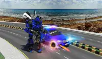 फ्यूचरिस्टिक रोबोट कार ट्रांसफ़ॉर्मेशन: फ्लाइंग बै Screen Shot 12