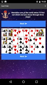 Magic Cards - A little trick Screen Shot 0