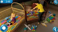 Real Mother Simulator 3D: New Born Twin Baby Games Screen Shot 1