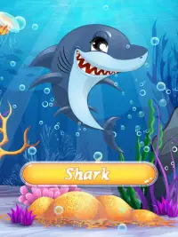 Games for Kids - Ocean Animal Learning with puzzle Screen Shot 3