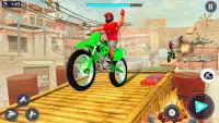 desconectado juegos aventuras - bicicleta truco Screen Shot 3