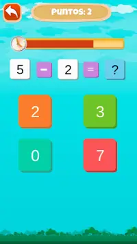 Juego Matemáticas: cálculo mental Screen Shot 2