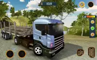 트럭 운전사: 오프 로드 산악 운전 게임 Screen Shot 0
