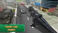 Futuristic Robot T-Rex 3D Screen Shot 0
