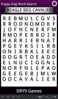 Puppy Dog Word Search Screen Shot 9