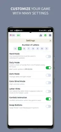Wordly - Daily Word Game Screen Shot 5