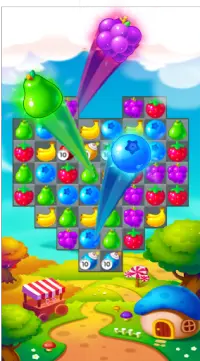 Farm Wonder Girl - Match 3 Fruit Puzzle Game Screen Shot 0