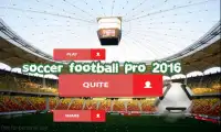Soccer Football Pro 2016 Screen Shot 0