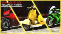 MOTORCYCLE MOTO RIDER -TRAFFIC Screen Shot 0