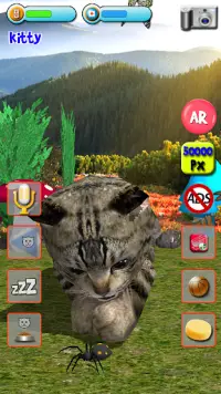 Talking Kittens virtual cat that speaks, take care Screen Shot 3