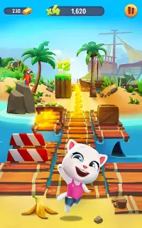 Talking Tom Gold Run Screen Shot 1