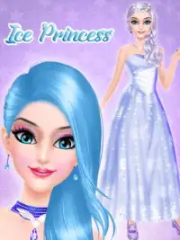 Ice Queen Makeup: Ice Princess Salon Screen Shot 3