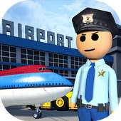 Stickman Airport Games - A Kids City Simulation