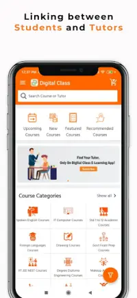 Digital Class: Learning App Screen Shot 0